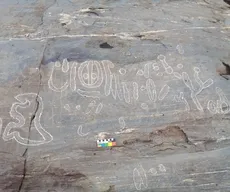 Pesquisadores descobrem novo sítio arqueológico de arte rupestre no Seridó da Paraíba