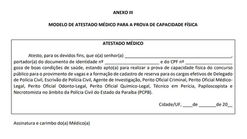 
				
					Candidato aciona Justiça após ser desclassificado de prova da Polícia Civil da PB
				
				