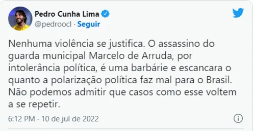 
				
					Um líder de verdade não estimula e deve condenar incondicionalmente a intolerância política
				
				