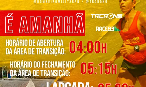 
                                        
                                            Aquathlon movimenta a madrugada na praia do Cabo Branco neste sábado
                                        
                                        