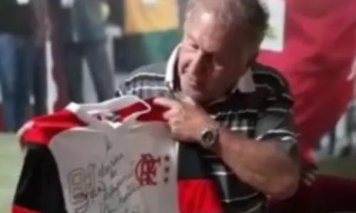 
                                        
                                            Museu do Futebol de Cajazeiras recebe camisa doada por Zico
                                        
                                        