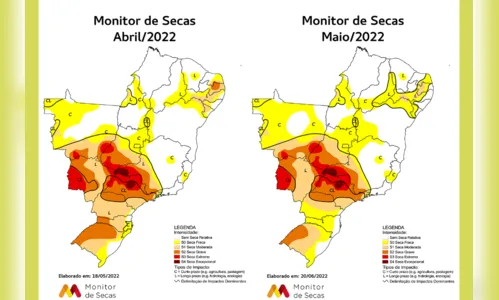 
				
					Paraíba tem chuvas acima da média e menor área seca desde agosto 2020
				
				