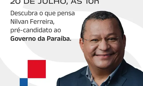 
                                        
                                            Nilvan é o entrevistado da sabatina da CBN com pré-candidatos ao governo nesta quarta
                                        
                                        