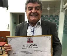 Jornalista Bruno Filho, da Rádio CBN, recebe título de cidadão pessoense