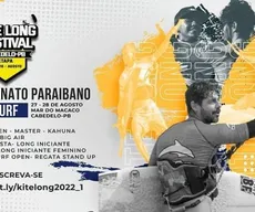 Cabedelo sediará nova etapa do Campeonato Paraibano de Kite Surf