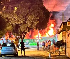 Loja de manutenção em eletrodomésticos fica destruída em incêndio em João Pessoa