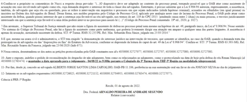 
				
					Desembargador nega pedidos de adiamento e mantém julgamento da Operação Famintos para amanhã
				
				