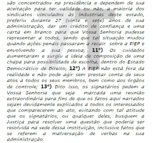 
				
					Industriais paraibanos pedem reunião com Buega e cobram esclarecimentos sobre contratações suspeitas na FIEP
				
				