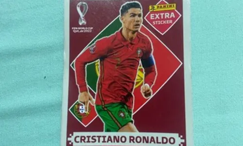 
                                        
                                            Álbum da Copa: figurinha rara de Cristiano Ronaldo é anunciada por R$ 150 reais em João Pessoa
                                        
                                        