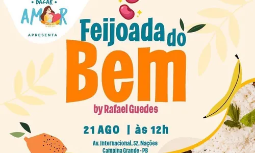 
                                        
                                            'Feijoada do Bem' no Ipesc, em Campina Grande
                                        
                                        