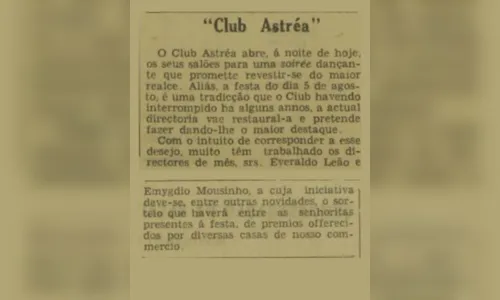 
				
					João Pessoa e o Astréa: clube ajuda a contar história da cidade no século 20
				
				