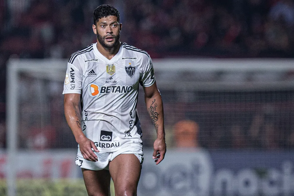 Hulk desfalca o Atlético-MG diante do Bragantino após exame detectar lesão na panturrilha