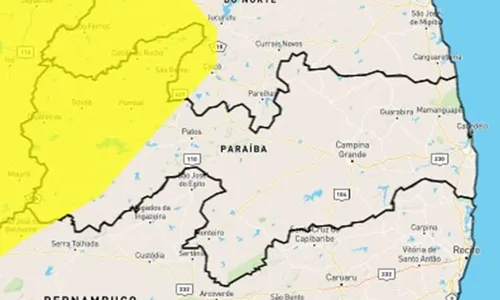 
                                        
                                            Inmet alerta para baixa umidade em 64 cidades da Paraíba neste domingo (11)
                                        
                                        