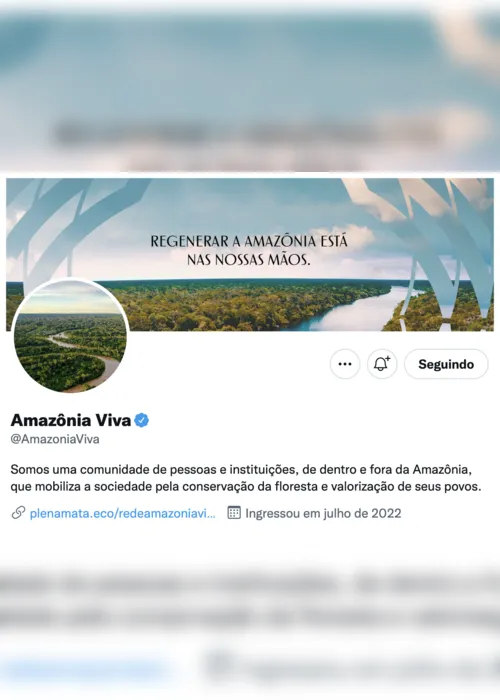 
                                        
                                            Natura lança perfil no Twitter pela conservação da Amazônia
                                        
                                        