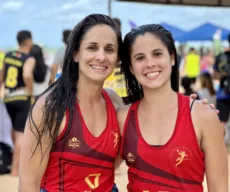 Etapa do Circuito Brasileiro de Handebol de Praia define campeões e tem união de mãe e filha em quadra
