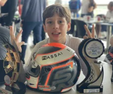Piloto paraibano de 11 anos se inspira em campeão da Fórmula 1 para alcançar carreira profissional