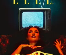 Juliette estampa edição especial de Halloween da Elle Brasil