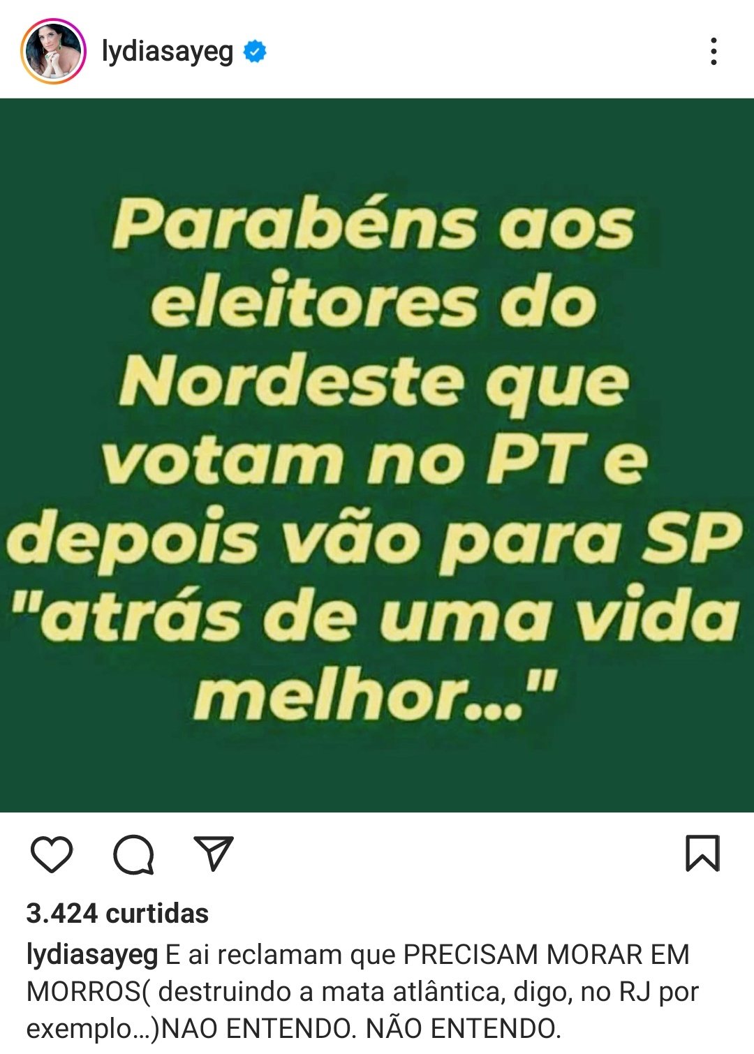 
				
					Juliette e Flay criticam comentários ofensivos sobre o Nordeste após 1º turno
				
				