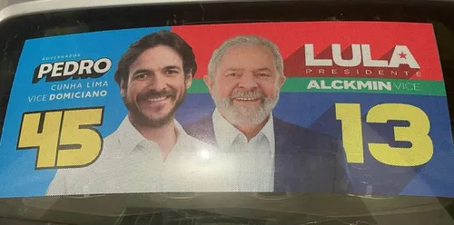 
				
					Aliados projetam material de campanha e comitê 'João/Bolsonaro' e 'Lula/Pedro' na Paraíba
				
				