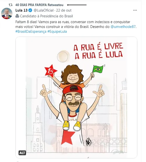 
				
					Lula x Bolsonaro: quem os famosos da Paraíba apoiam
				
				