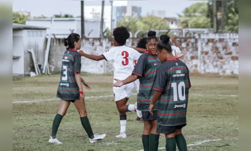 
				
					Botafogo-PB vence a Portuguesa-PB por 7 a 0 na rodada #1 do Paraibano Feminino de Futebol
				
				