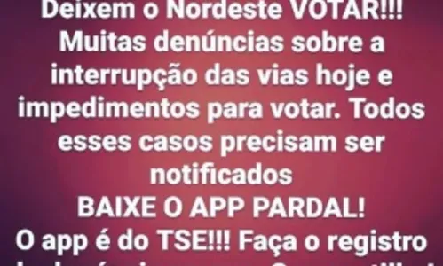 
				
					Artistas paraibanos usam as redes sociais contra operações da PRF: "deixem o Nordeste votar"
				
				