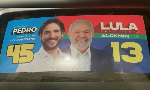 
				
					Aliados projetam material de campanha e comitê 'João/Bolsonaro' e 'Lula/Pedro' na Paraíba
				
				