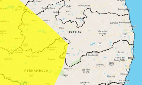 
                                        
                                            Mais de 60 cidades da Paraíba estão sob alerta de baixa umidade, diz Inmet
                                        
                                        