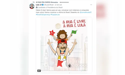
				
					Lula x Bolsonaro: quem os famosos da Paraíba apoiam
				
				