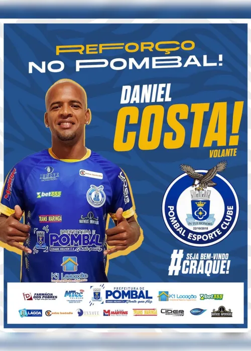 
                                        
                                            Pombal EC acerta com Daniel Costa e Edson Manú para a 3ª divisão do Paraibano
                                        
                                        