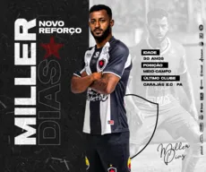Botafogo-PB contrata Miller, que estava no Atlético-BA, e é o terceiro meio-campista fechado para 2023