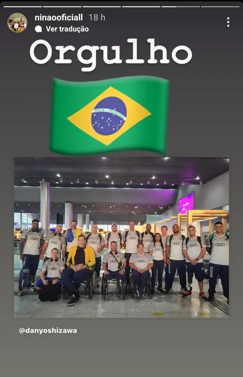 
				
					Ninão é convocado para a seleção brasileira de vôlei sentado e vai ao Mundial na Bósnia
				
				