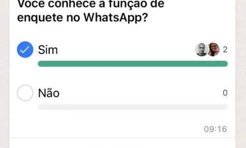
                                        
                                            WhatsApp libera enquetes para todos os usuários
                                        
                                        