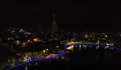 
				
					Show de drones ilumina céu de Campina Grande no Natal; veja imagens
				
				