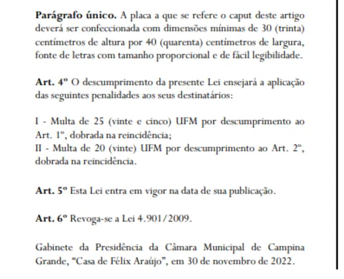 
				
					Após um ano da aprovação, Câmara promulga lei que proíbe fogos de artifício com barulho em Campina
				
				