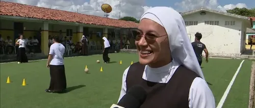 
				
					Freiras de João Pessoa unem dedicação católica à paixão pelo futebol
				
				