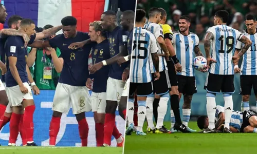 
                                        
                                            Argentina e França ficam frente a frente para decidir o título da Copa do Mundo de 2022
                                        
                                        