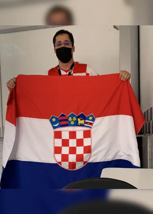 
                                        
                                            Paraibano torcedor da Croácia festeja classificação, mas lamenta Brasil fora da Copa
                                        
                                        