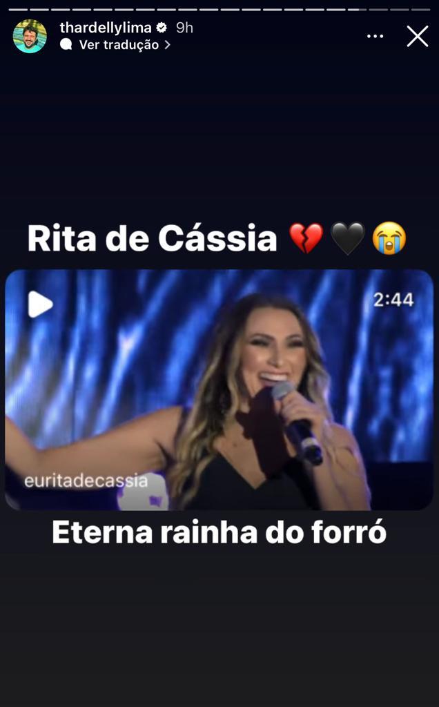 
				
					Artistas paraibanos lamentam morte de Rita de Cássia
				
				