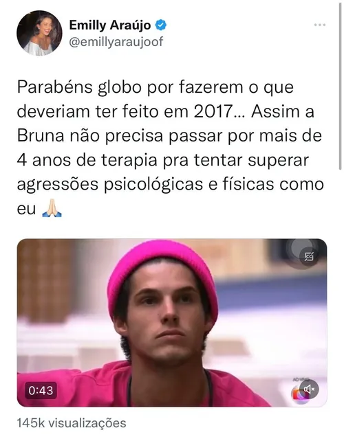 
				
					Relacionamento abusivo no BBB: relembre outros casos no programa
				
				