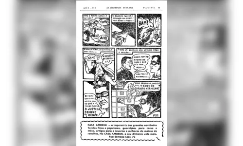
				
					'As Aventuras do Flama' faz 60 anos com pioneirismo nos quadrinhos do país
				
				
