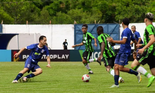 
                                        
                                            CSP perde para o América-MG por 3 a 0 e está fora da Copinha
                                        
                                        