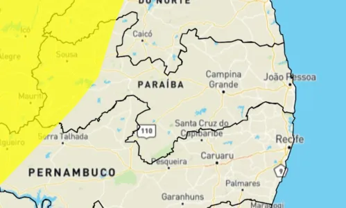 
                                        
                                            Inmet emite alerta de chuvas intensas para quase 60 cidades da Paraíba
                                        
                                        