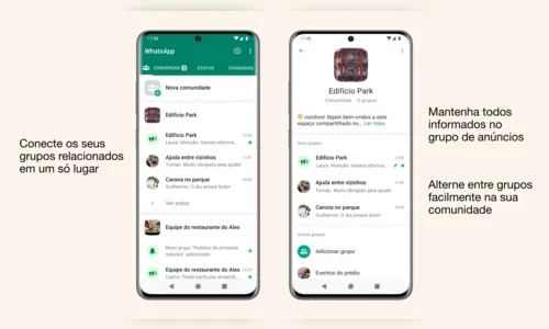 
				
					WhatsApp libera nova função ‘Comunidades’ no Brasil
				
				