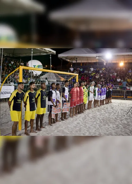 
                                        
                                            Atletas da seleção brasileira de futebol de areia disputam torneio em Pitimbu
                                        
                                        