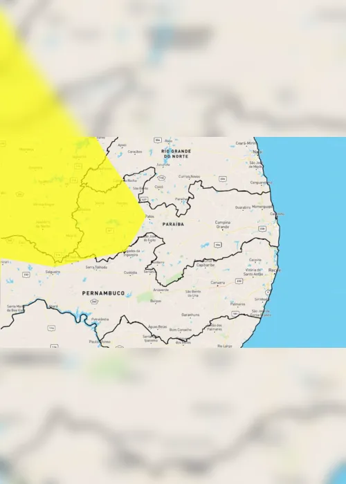 
                                        
                                            Inmet emite alerta de chuvas intensas para 70 cidades da Paraíba
                                        
                                        