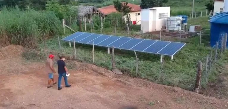 Nova aliança: energia do sol leva água para agricultores do Sertão da Paraíba