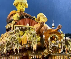 Dragões da Real encerra desfiles do carnaval de São Paulo com homenagens a João Pessoa