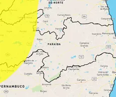 Inmet emite alerta de chuvas intensas para 73 cidades da Paraíba