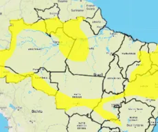 Inmet emite alerta de perigo potencial de chuvas intensas para 90 cidades da Paraíba